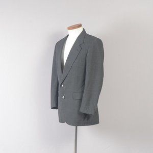 Evan Picone Men's Suit Jacket Gray 40R 32X36